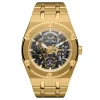 site officiel Arkai Montre Squelette Automatique Dorée Aadi Mamut 20