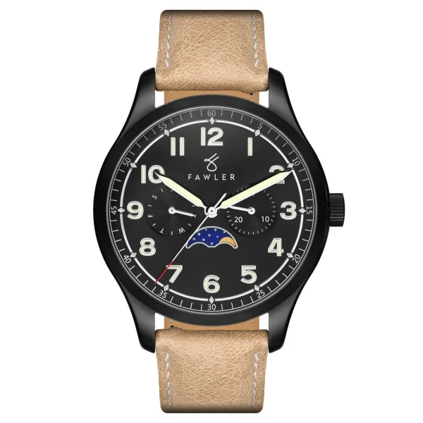 france Fawler Montre Orrin Fhillip à Phases De Lune 1
