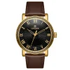 Lucleon Hydra | Montre Brune De Style Vintage En Acier Inoxydable authentiques 22