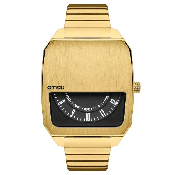 Otsu Hoc | Montre à Demi-cadran En Acier Inoxydable Doré nouvelle saison 1