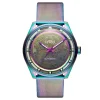 Otsu Calin | Montre Squelette Automatique Transparente Arc-en-ciel à prix très bas 20