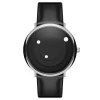 meilleur service Seizmont Instant | Montre Minimaliste Noire Et Blanche Avec Bracelet En Cuir 22