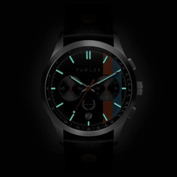 Fawler Monterey | Montre De Course Orange Et Bleue fashion pas cher 7