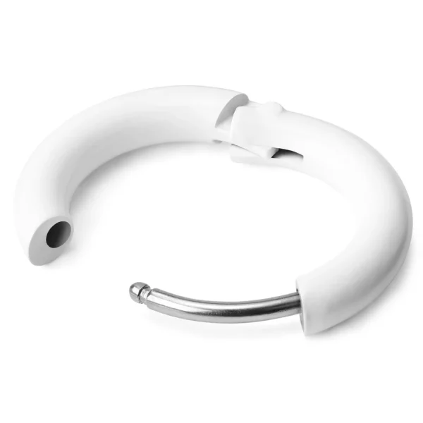 magasin Lucleon Boucle D’oreille Blanche “L’anneau” 3