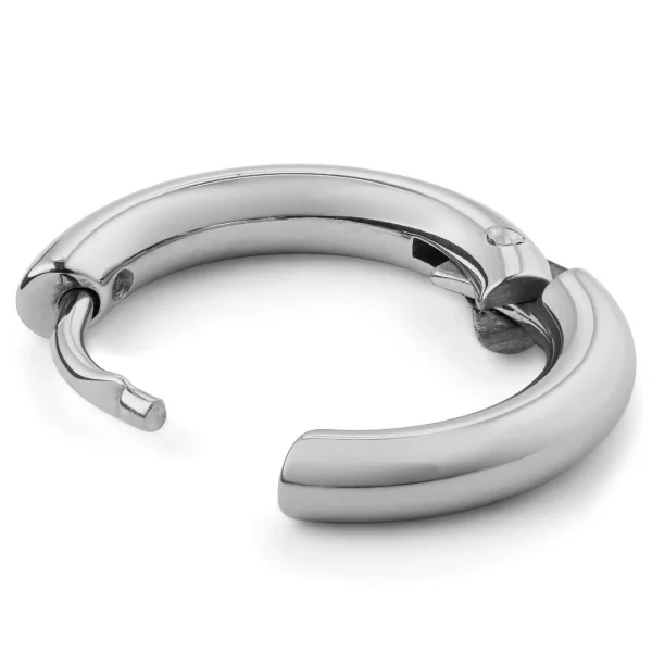 prix le plus bas Lucleon Boucle D’oreille En Acier “Le Cercle” 3