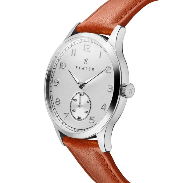Fawler Adrien | Montre En Acier Inoxydable Et émail Blanc Couleurs variées 4