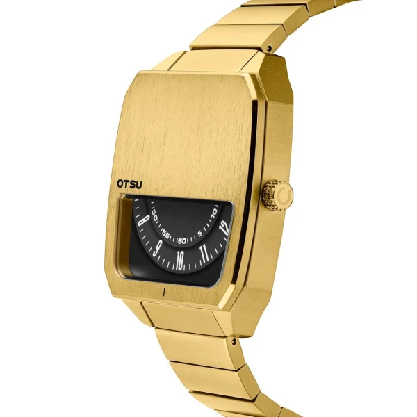 Otsu Hoc | Montre à Demi-cadran En Acier Inoxydable Doré nouvelle saison 4