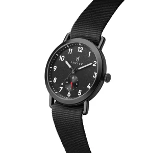 Fawler Kronos | Montre D’extérieur Noire Avec Bracelet En Nylon Noir fashioniable 12