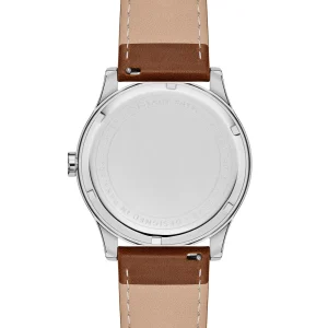 luxe soldes Fawler Imperator | Montre à Phases De Lune En Acier Inoxydable Marron 14