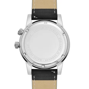 Fawler Gentium | Montre GMT à Heure Universelle En Acier Inoxydable Bleu Nouvelle Collection 14