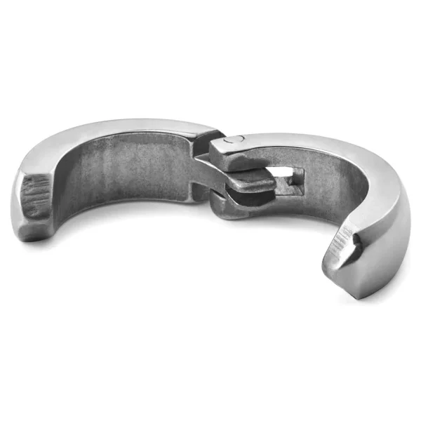 marque pas cher en ligne Lucleon Boucle D’oreille Floyd En Acier Avec Clip 4