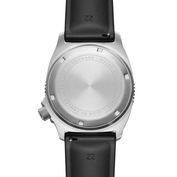 soldes en ligne Fawler Alon | Montre De Plongée Grise En Acier Inoxydable 6