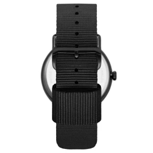 Fawler Kronos | Montre D’extérieur Noire Avec Bracelet En Nylon Noir fashioniable 16