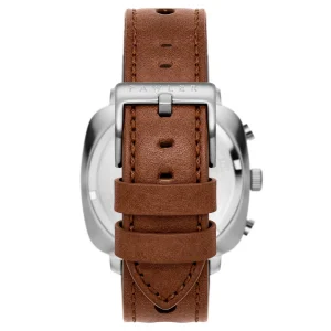 Fawler Callao | Montre Coussin Verte fashioniable 16