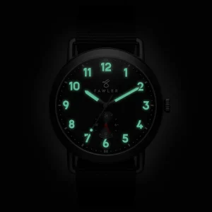 Fawler Kronos | Montre D’extérieur Noire Avec Bracelet En Nylon Noir fashioniable 10