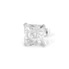 Fort Tempus Boucle D’oreille Zircone Carrée à Facettes – 8 Mm solde en ligne 14