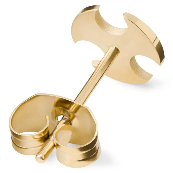 en promotion Lucleon Boucle D’oreille En Acier Doré Avec Croix Gothique Circulaire 3