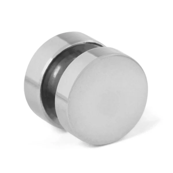 Fort Tempus Boucle D’oreille Magnétique Avec Cristaux Noir Et Transparents – 10 Mm magasins pas chers 4
