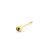 de garantie authentique Lucleon Boucle D’oreilles Zircone Noire 4 Mm 11