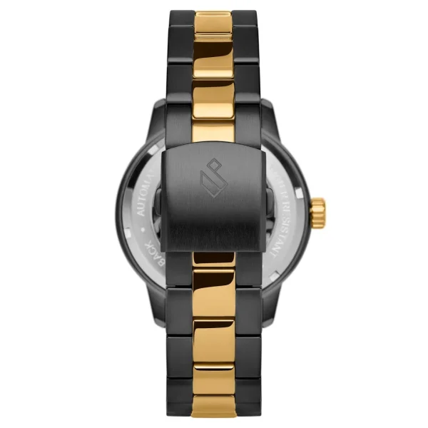 Seizmont Dante II | Montre Squelette Couleur Noir Et Or vente à bas prix 7