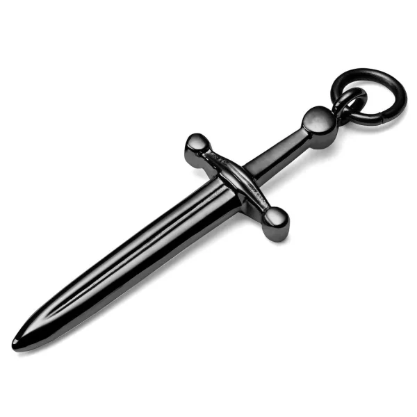 Promotio de vente Lucleon Amulette épée En Acier Noir 1