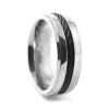 soldes en ligne Fort Tempus Anneau En Titane Unique Avec Fil 16