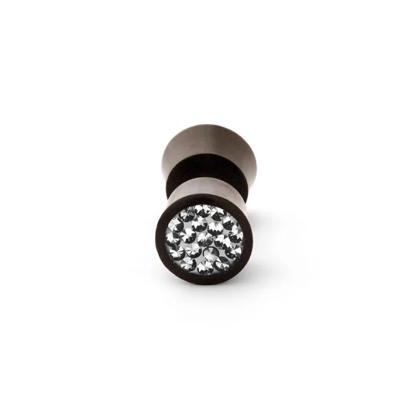 Fort Tempus Clou D’oreille En Bois Foncé 1 Cm meilleur cadeau 5