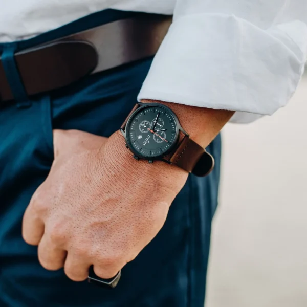 Sidegren Montre Chronographe Revil Nightfall des prix incroyables 4
