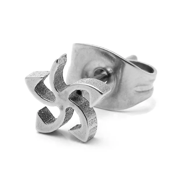 marque pas cher Fort Tempus Boucle D’oreille Tribale Tourbillon 1