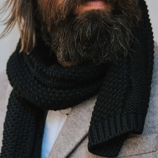 Fawler Écharpe Noire Freddi Urban boutique en ligne 7