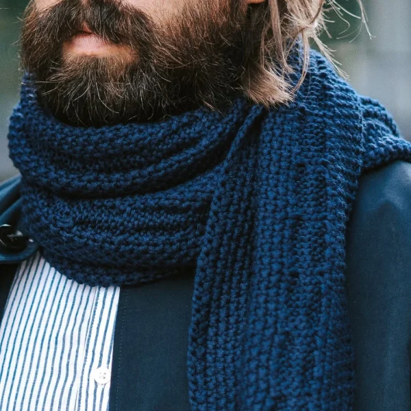 Fawler Écharpe Bleu Marine Freddi Urban soldes 7