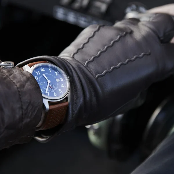 Paiement sécurisé Fawler Montre Aviator Faber Fraser 6