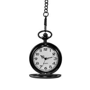 nouvelle saison Montres Carlo Montre De Poche Noire 8