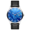 Couleurs variées Fawler Timon | Montre Automatique à Cadran En Nacre Bleue 20
