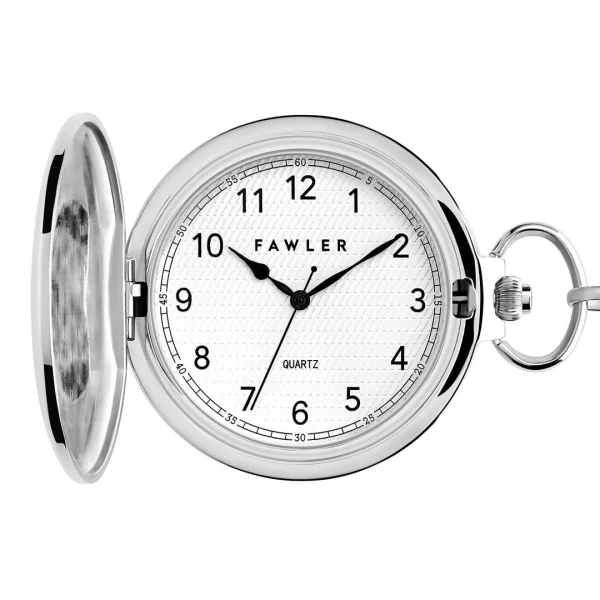 à prix promos Fawler Eston | Montre De Poche Argentée 1