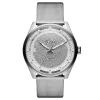 boutique pas cher Otsu Calin | Montre Squelette Automatique Transparente Argentée 14