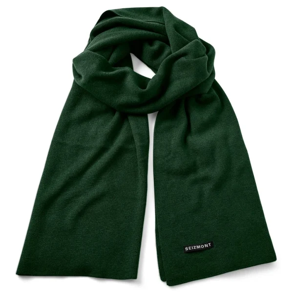 Seizmont Hiems | Écharpe Verte En Laine Mélangée grande promotion 1