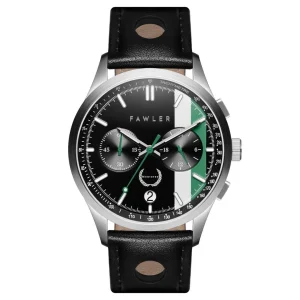 officiel Fawler Monterey | Montre De Course Blanche Et Verte 10