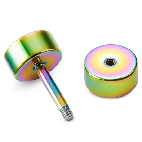 grande popularité Lucleon Clou D’oreille Arc-en-ciel 6 Mm 3