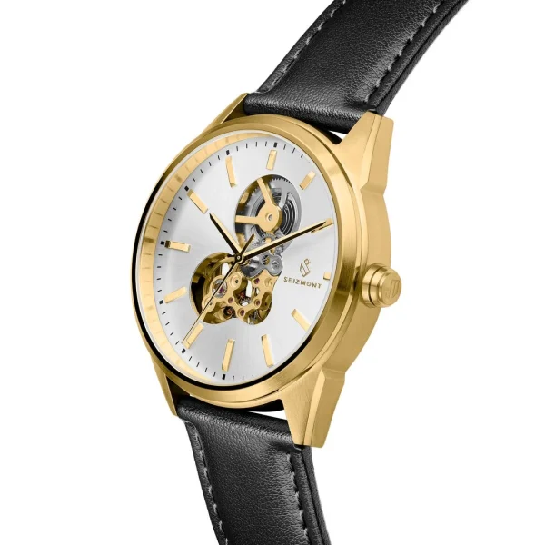 Seizmont Montre Squelette Automatique Cor Caesar en vente 6