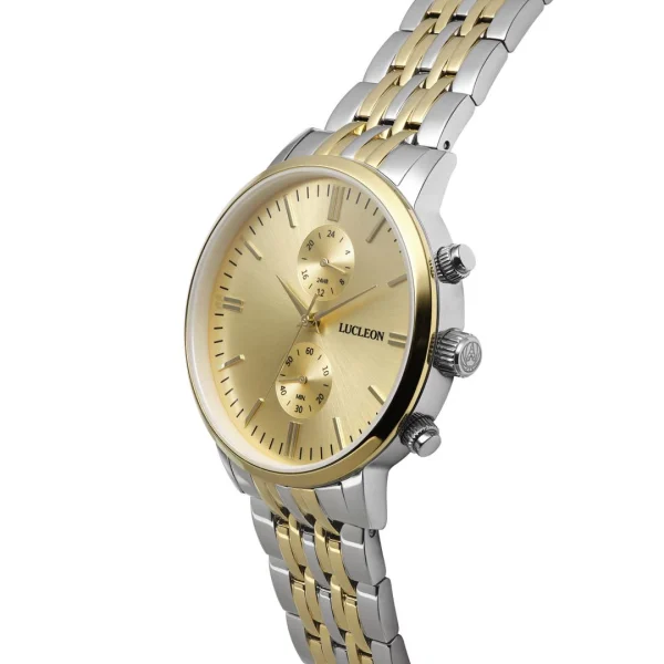 Retour gratuit en magasin. Lucleon Montre En Acier Inoxydable Leroy Kellan 3