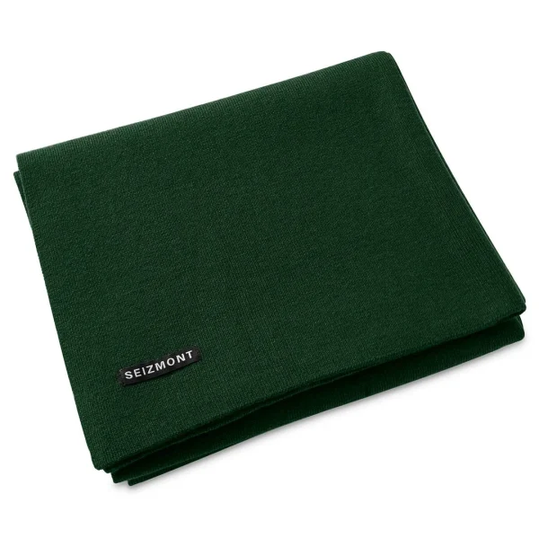 Seizmont Hiems | Écharpe Verte En Laine Mélangée grande promotion 6