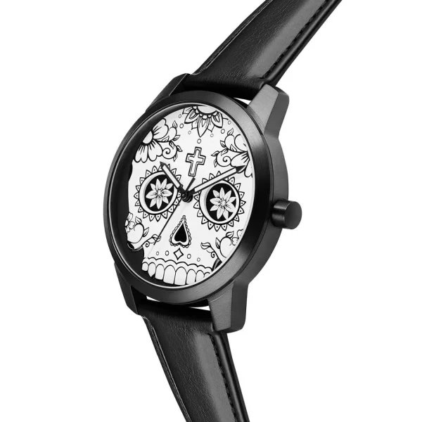 Lucleon Todos | Montre Noire & Blanche Le Jour Des Morts Top ventes 7