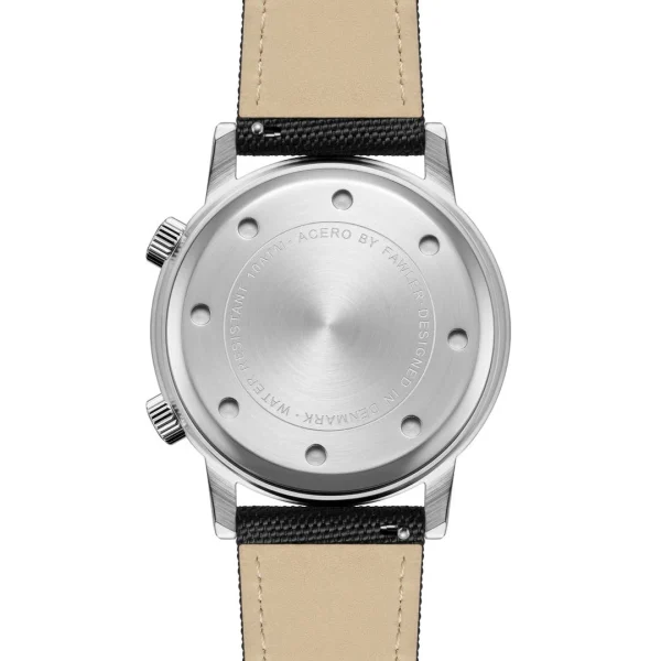 soldes luxe Fawler Acero | Montre De Plongée En Acier Inoxydable Argenté Et Gris 5