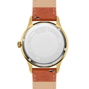 Prestation Et Rapide Fawler Adrien | Montre En Acier Inoxydable Doré Et émail Vert En Série Limitée 14