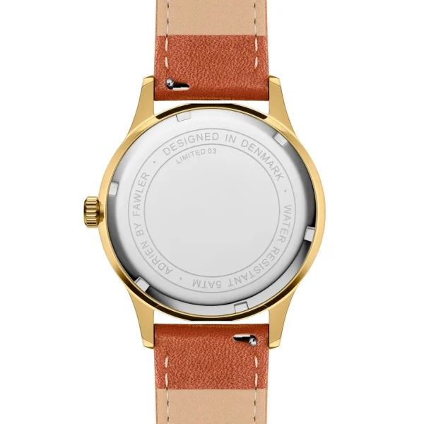 Prestation Et Rapide Fawler Adrien | Montre En Acier Inoxydable Doré Et émail Vert En Série Limitée 5