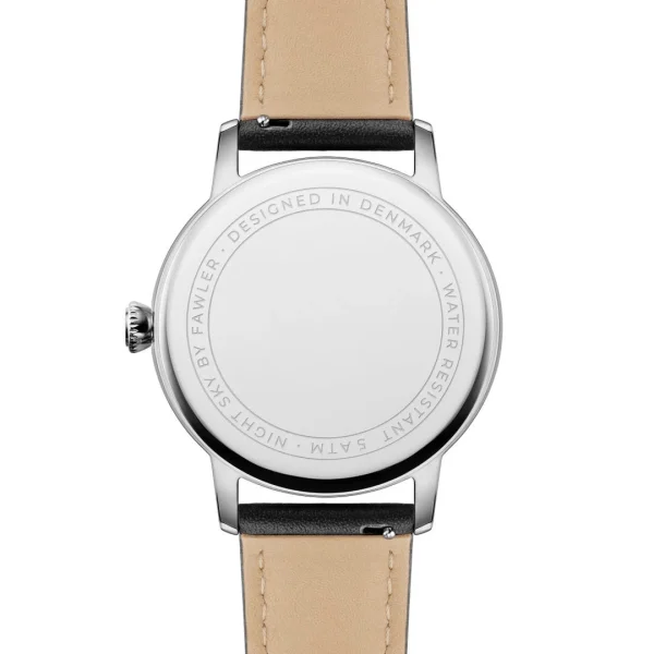 Fawler Night Sky | Montre GMT En Acier Inoxydable Argenté à Cadran Orné D’aventurine en ligne 5