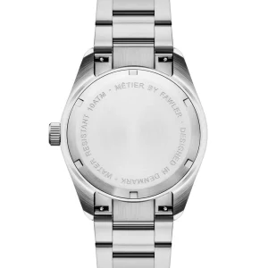 qualité d’originales Fawler Métier | Montre GMT En Acier Inoxydable Bleu 16