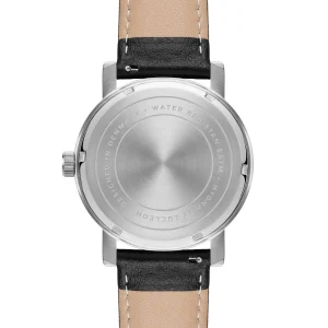 magasin en ligne france Lucleon Hydra | Montre Noire De Style Vintage En Acier Inoxydable 10