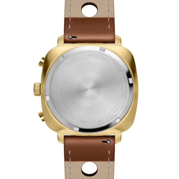 Fawler Callao | Montre Coussin Dorée pas cher 5